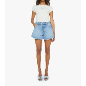 NEW MOTHER flutter jean short in i confess